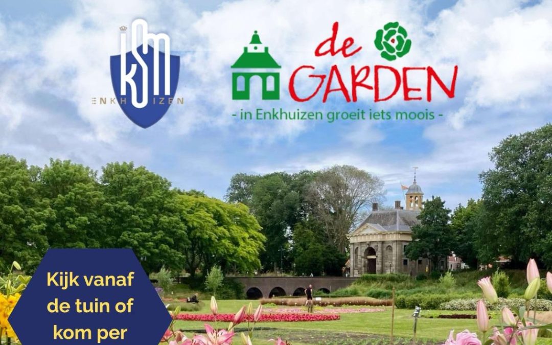Buitenconcert KSM (Koninklijk Stedelijk Muziekcorps) in de Garden Enkhuizen
