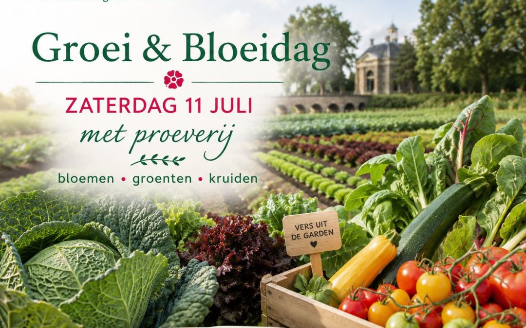 Themadag met proeverij in de Garden Enkhuizen op 11 juli 2026